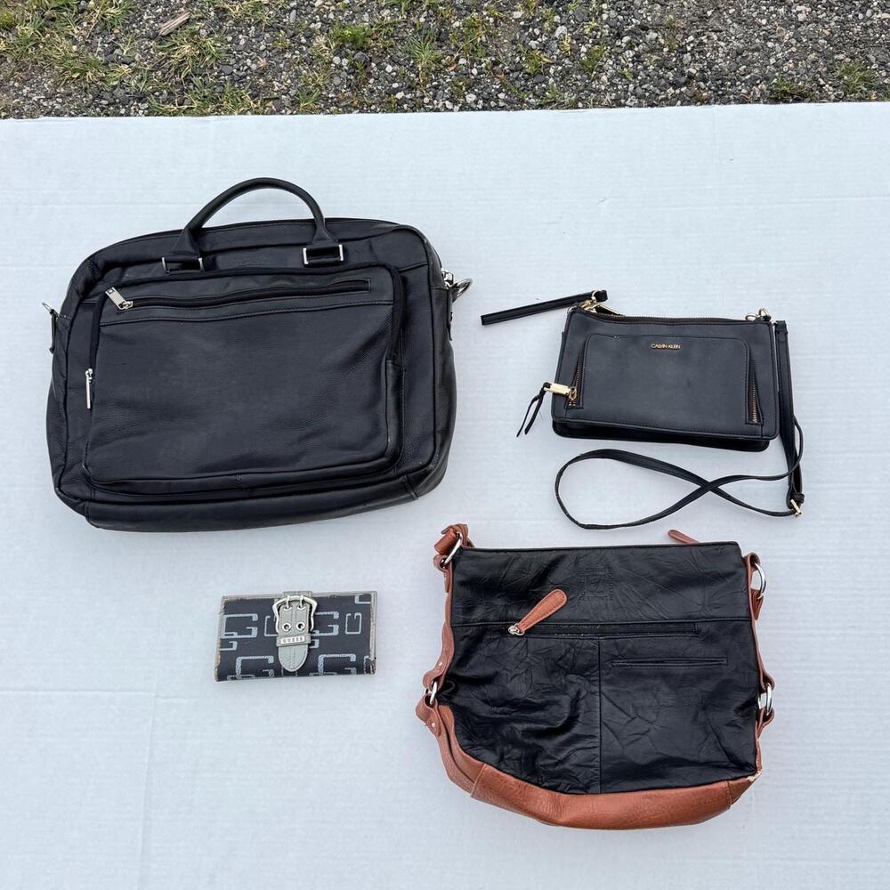 Lot of 4 estate bags